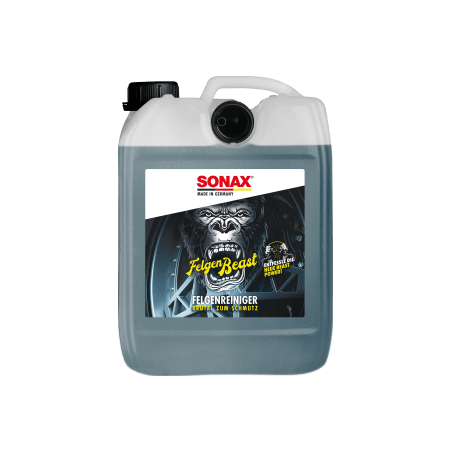 SONAX LIMPIADOR DE LLANTAS BEAST ACABA CON LA SUCIEDAD EN LLANTAS DE ACERO Y ALEACION