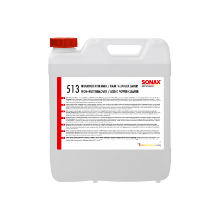 SONAX LIMPIADOR ÁCIDO POTENTE ELIMINA RESIDUOS AGRESIVOS DE ÓXIDO