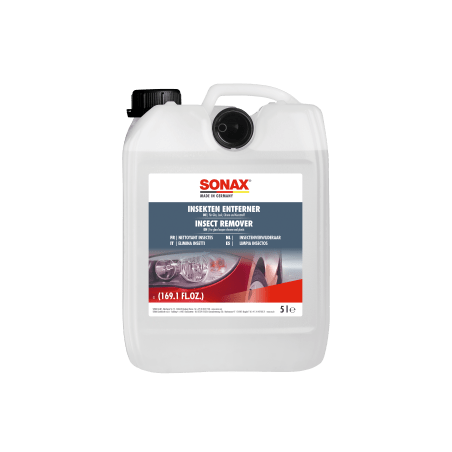 SONAX LIMPIADOR QUE ELIMINA RESTOS DE INSECTOS EN CRISTAL PINTURA CROMO Y PLASTICO
