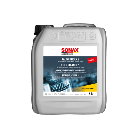 SONAX LIMPIADOR A BASE DE DISOLVENTES PARA PIEZAS UNIDADES Y MOTORES