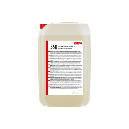 SONAX SOLUCIÓN POLIMÉRICA PARA FLOCULACIÓN DE AGUAS GRISES E INDUSTRIALES