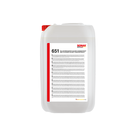 SONAX LIMPIADOR ÁCIDO EFICAZ PARA ELIMINAR CALIZA ÓXIDOS Y RESIDUOS