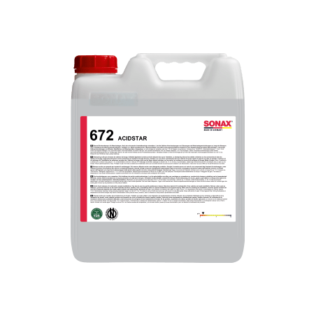 SONAX CHAMPU ACIDO PARA LIMPIEZA Y MANTENIMIENTO DE CEPILLOS