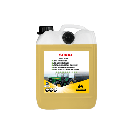 SONAX LIMPIADOR ALCALINO BAJA ESPUMA PARA VEHÍCULOS AGRÍCOLAS Y MAQUINARIA