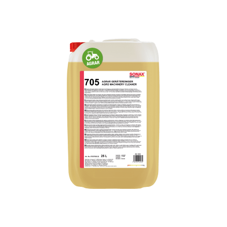 SONAX LIMPIADOR ALCALINO BAJA ESPUMA PARA VEHICULOS AGRICOLAS Y MAQUINARIA
