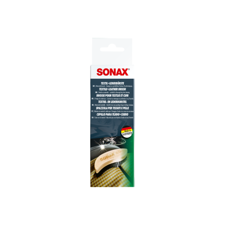 SONAX CEPILLO ERGONÓMICO PARA TEJIDOS LIMPIEZA EN SECO, HÚMEDO Y PROFUNDA