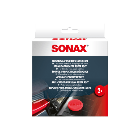 SONAX HERRAMIENTA SUPERSUAVE PARA APLICAR PRODUCTOS DE CUIDADO CON PRECISION