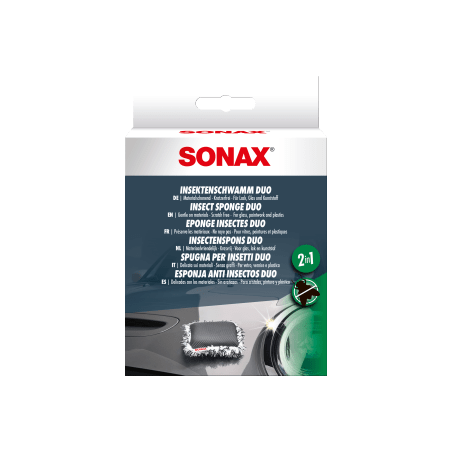 SONAX ELIMINA RESTOS DE INSECTOS Y EXCREMENTOS DE AVES RÁPIDO Y SIN RAYAR