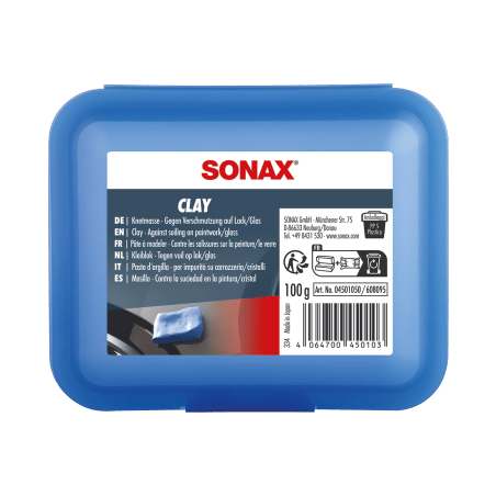 SONAX PASTA DE MODELAR ALTA CALIDAD Y LARGA DURACION PARA PINTURA Y CRISTALES