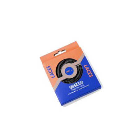 CORDONES ZAPATO SEGURIDAD SPARCO NEGRO 140CM