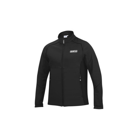 CHAQUETA SPARCO SOFTSHELL NEGRA TALLA M