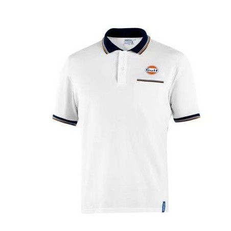POLO SPARCO PIQUET CON BOLSILLO BLANCO TALLA L
