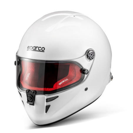 CASCO SPARCO STEALTH RF 8859-24 BLANCO/ROJO TALLA M