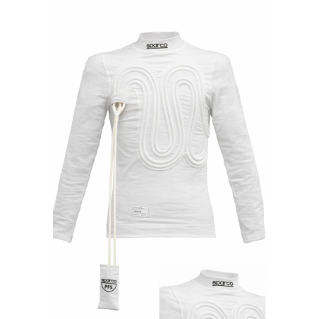 CAMISETA SPARCO IGNIFUGA REFRESCANTE FRONT R586 BLANCA TALLA M