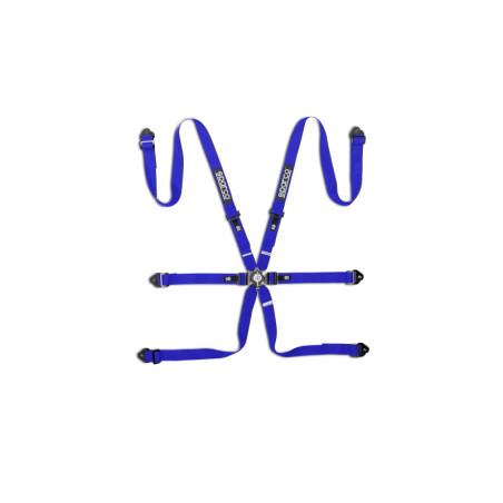 ARNES SPARCO FIA H2 6 PUNTOS ACERO AZUL