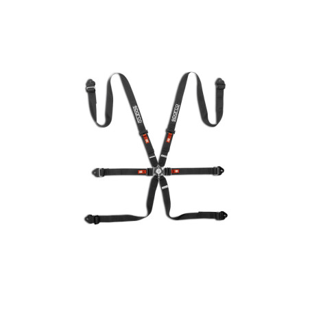 ARNES SPARCO FIA H2 6 PUNTOS ACERO NEGRO