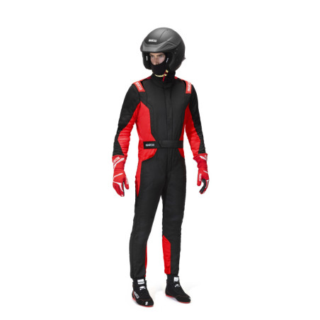 TRAJE SPARCO SPRINT ADVANCED NEGRO/ROJO TALLA 66
