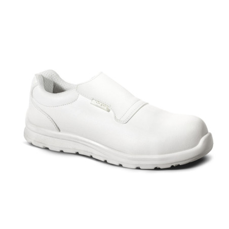 ZAPATO SEGURIDAD TRACKDAY SIN CORDON COSY BLANCO TALLA 45