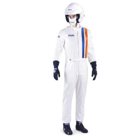 REPLICA DE TRAJE DE CARRERAS GULF BLANCO TALLA 62