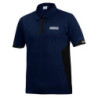 POLO ZIP SZ XL BM/BK SPARCO