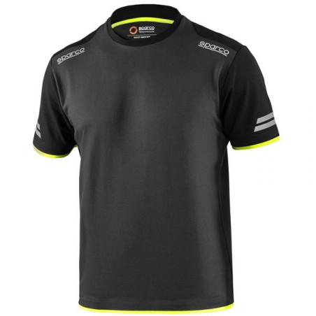 CAMISETA SPARCO TECH SPARCO TUCSON GRIS/AMARILLO TALLA XXXXL