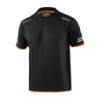 CAMISETA SPARCO TECH SPARCO TUCSON NEGRA/NARANJA TALLA XXXXL