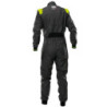 TRAJE KARTING OMP KS-4 MY2026 ANTRACITA/AMARILLO FLUOR TALLA M
