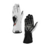 GUANTES OMP KARTING KS-3 MY2026 BLANCO/NEGRO TALLA XS