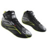 BOTINES OMP ONE-S FIA 8856-2018/SFI NEGRO/AMARILLO FLUOR TALLA 40