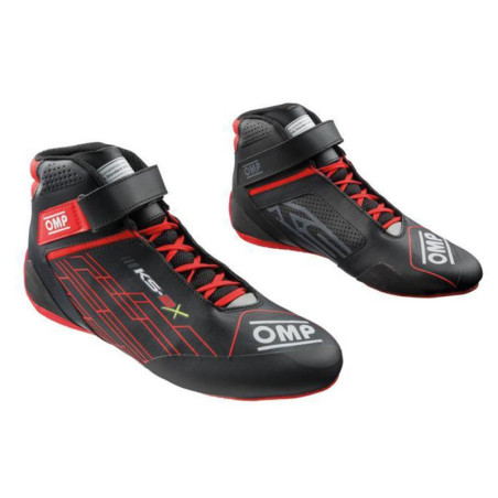 KS-2X BOTINES KARTING FIA 8877-2022 NEGRO/ROJO TALLA 45