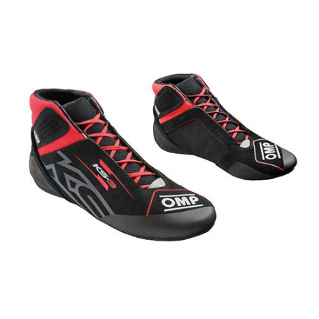 BOTINES OMP KARTING KS-3 MY2026 NEGRO/ROJO TALLA 45