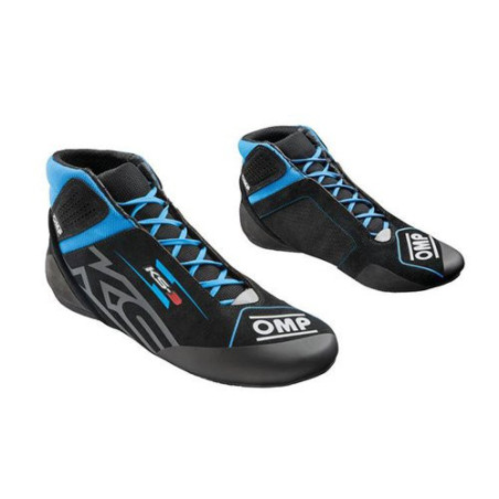 BOTINES OMP KARTING KS-3 MY2026 NEGRO/CIAN TALLA 42