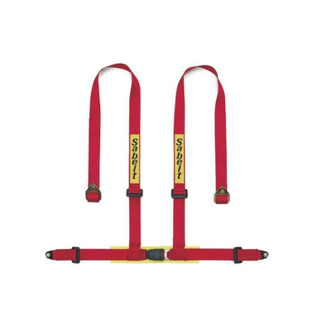 ARNES CLUBMAN (APROBADO POR ECE) DE 4 PUNTOS  INCLUYE ALMOHADILLAS  ROJO