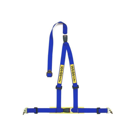 ARNES SABELT CLUBMAN (ECE APROBADO) 3 PUNTOS ALMOHADILLAS INCLUIDAS AZUL TORNILLO