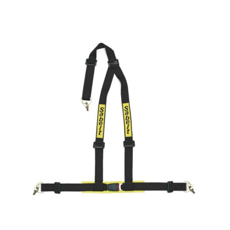 ARNES SABELT CLUBMAN (ECE APROBADO) 3 PUNTOS NEGRO MOSQUETON