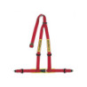 ARNES SABELT CLUBMAN (ECE APROBADO) 3 PUNTOS ALMOHADILLAS INCLUIDAS ROJO TORNILLO