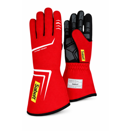 GUANTES FIA 8856-2018 HERO TG-12 HYPERTOUCH ROJO TALLA 10