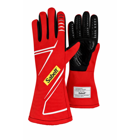 GUANTES FIA 8856-2018 TG-2.2 CHALLENGE EVO ROJO 10