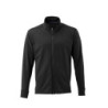CHAQUETA TÉCNICA DE FORRO POLAR CON CREMALLERA COMPLETA NEGRA TALLA XS
