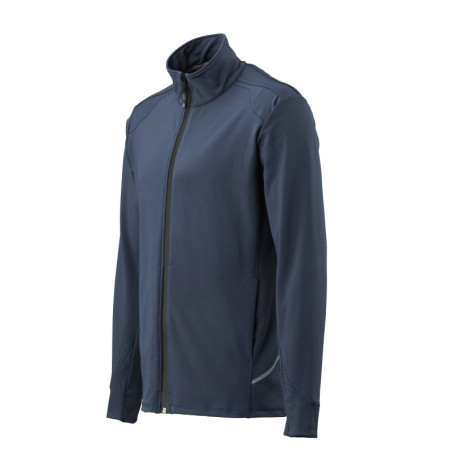 FORRO TÉCNICO CON CREMALLERA COMPLETA AZUL MARINO TALLA S