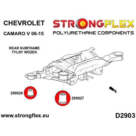 290027A TRASERO SUBCHASIS - TRASERO SILENTBLOCK SPORT