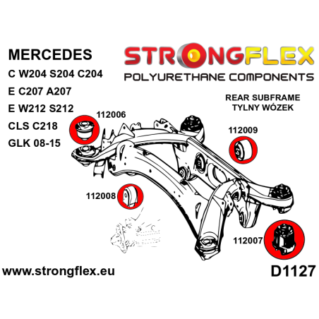 112008A TRASERO DIFF SOPORTE - DELANTERO SILENTBLOCK SPORT