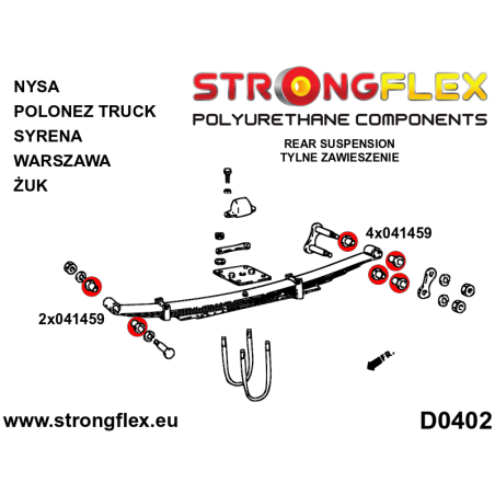 041459A TRASERO SPRING SILENTBLOCK SPORT