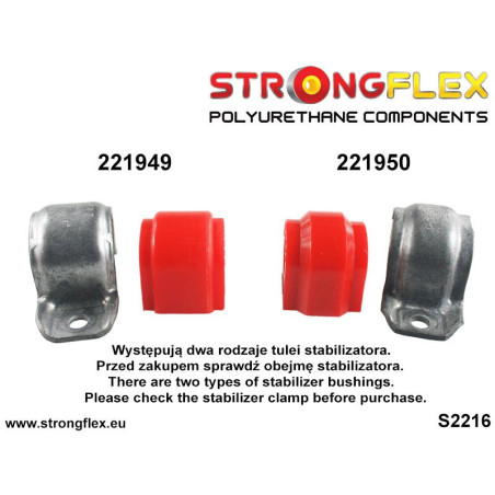 221949B TRASERO STABILIZER SILENTBLOCK