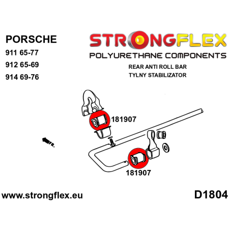 181907A SILENTBLOCK DE BARRA ESTABILIZADORA TRASERA SPORT