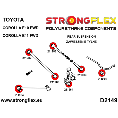 211983A: CASQUILLO BRAZO TRANSVERSAL TRASERO SPORT