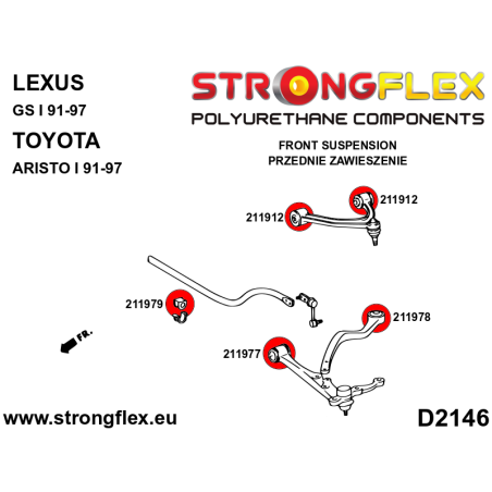 211979B: CASQUILLO BARRA ESTABILIZADORA DELANTERA
