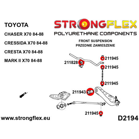 211943B: CASQUILLO DEL BRAZO INFERIOR DELANTERO