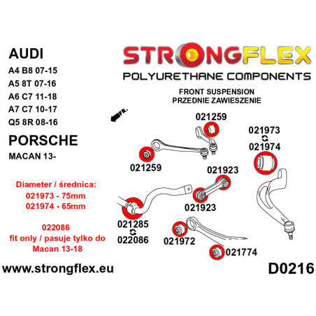 021972A: BRAZO INFERIOR DELANTERO - CASQUILLO INTERIOR SPORT