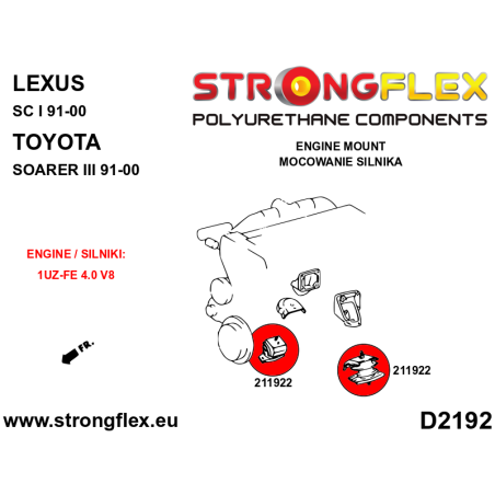 211922B: SOPORTE DE MOTOR 1UZ-FE